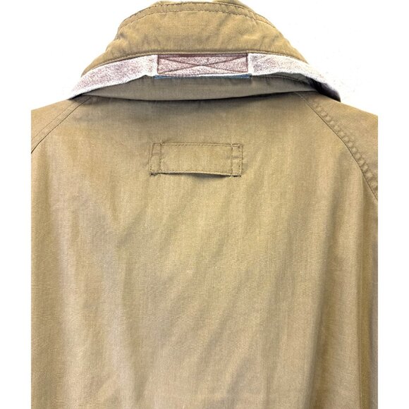 VTG McGregory Mens Olive Green Quilted Insulated Bomber Coat Pockets Large - Picture 7 of 16